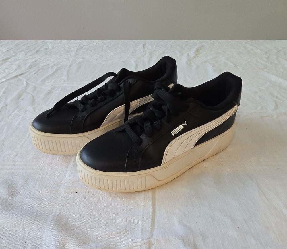 Puma Cali Sport Platform Sneakers Black White